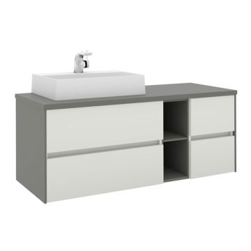 Pelipal Serie 6010 Waschtisch mit Unterschrank Set 133 cm