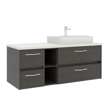 Pelipal Serie 6010 Waschtisch mit Unterschrank Set 133 cm