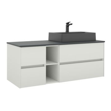 Pelipal Serie 6010 Waschtisch mit Unterschrank Set 133 cm