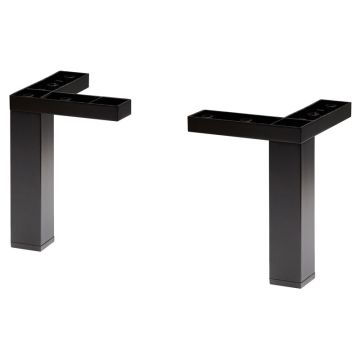 Pelipal Zubehör Sockelfuß-Set in Schwarz, 2 Stück