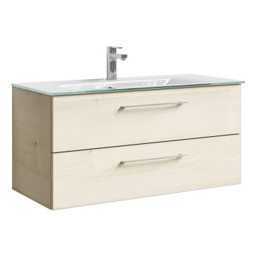 Pelipal Serie 6110 Waschtisch mit Unterschrank Set 101 cm