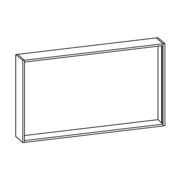 Pelipal Flächenspiegel Badspiegel 133 cm Skizze