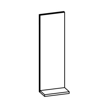 Pelipal Flächenspiegel Spiegelpaneel - 70 cm hoch Skizze