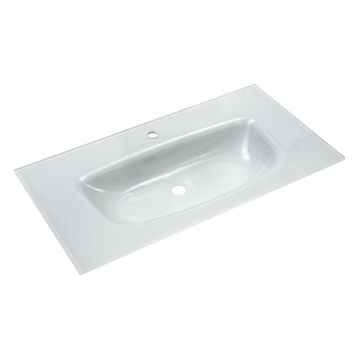 Pelipal PCON Glaswaschtisch 92 cm Optiwhite