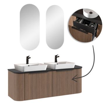 Pelipal Serie 7200 Badmöbel Set 137 cm