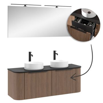 Pelipal Serie 7200 Badmöbel Set 137 cm