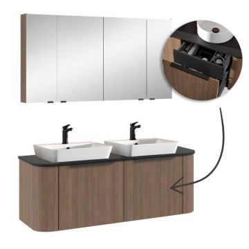 Pelipal Serie 7200 Badmöbel Set 137 cm