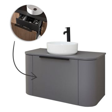 Pelipal Serie 7200 Waschtisch mit Unterschrank Set 87 cm