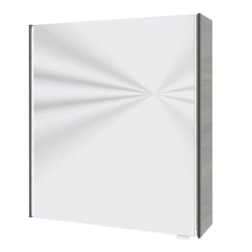 Pelipal Spiegelschränke Spiegelschrank - 63,2 cm, 1 Drehtür, 2 Glaseinlegeböden,