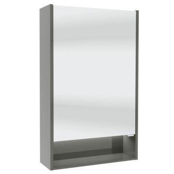 Pelipal Spiegelschränke Spiegelschrank - 53,2 cm, 1 Drehtür, 2 Glaseinlegeböden,