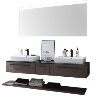 Puris Kera Plan Badmöbel Set 10 - 170,6 cm