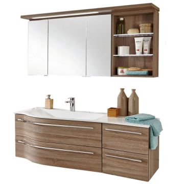 Puris Swing Badmöbel Set 120 cm Variante rechts