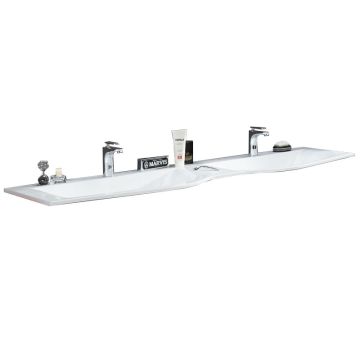 Puris Swing Möbelwaschtisch Doppelwaschtisch Mineralguss evermite Serie B