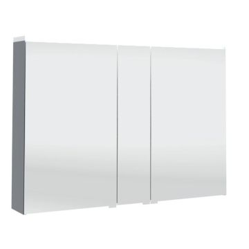 Puris Star Line Spiegelschrank 3 Doppelspiegeltüren und 1 LED Flächenleuchte