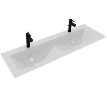 Puris Star Line Möbelwaschtisch Glas Doppelwaschtisch 160,6 cm