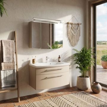 Puris Classic Line Badmöbel Set - 91,2 cm Ambiente