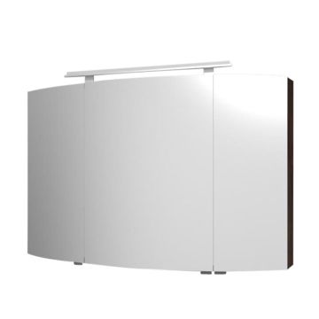 Puris Classic Line Spiegelschrank mit 3 Doppelspiegeltüren 120 cm Serie A