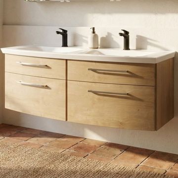 Puris Classic Line Waschtisch mit Unterschrank Set 14 - 140 cm
