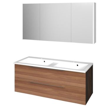 Puris Fresh Badmöbel Set 28 - 120 cm, Spiegelschrank Serie C