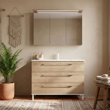 Puris Quada Badmöbel Set 2-4 -122 cm