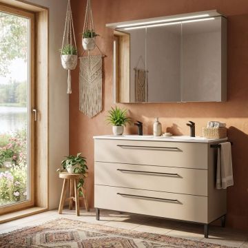 Puris Quada Badmöbel Set 3-5 -122 cm Ambiente