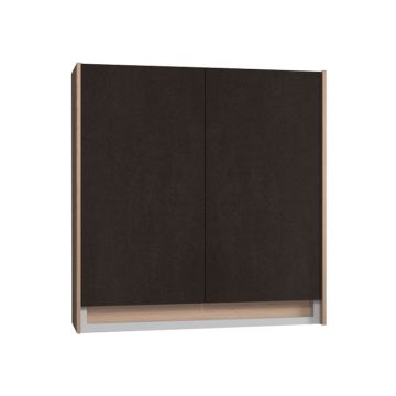 Puris Unique Oberschrank 60 cm mit 2 Türen inkl. Abdeckplatte