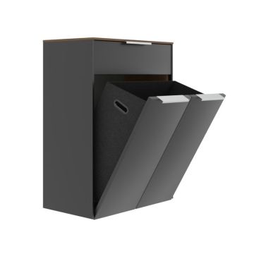 Puris D.Light Highboard - 62,2 cm geöffnet