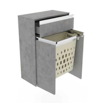 Puris New Xpression Highboard - 62,5 cm geöffnet