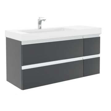 Puris Cpuro Waschtisch mit Unterschrank - 122 cm