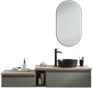 Puris Vialli Badmöbel Set 8 - 161,2 cm