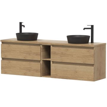 Puris Vialli Waschtisch mit Unterschrank Set 29 - 180,8 cm