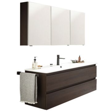 Puris Cuba Badmöbel Set 10 - 121 cm