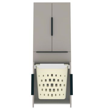 Puris Veluna Hochschrank - 60 cm geöffnet