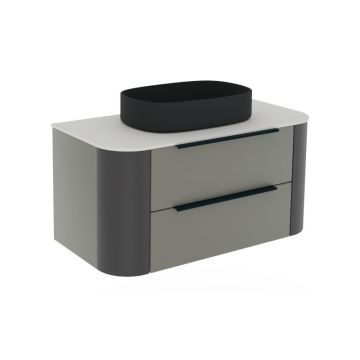 Puris Veluna Waschtisch mit Unterschrank Set 12-1 - 101 cm