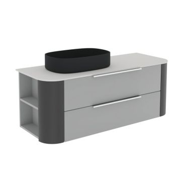 Puris Veluna Waschtisch mit Unterschrank Set 14-1 - 131 cm