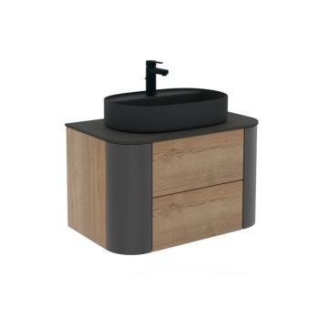 Puris Veluna Waschtisch mit Unterschrank Set 18-1 - 81 cm