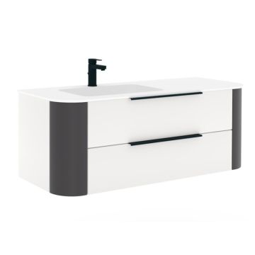 Puris Veluna Waschtisch mit Unterschrank Set 8 - 132 cm