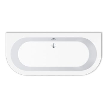 Repabad Livorno Oval-Badewanne Acryl - Livorno 165 oval Wand