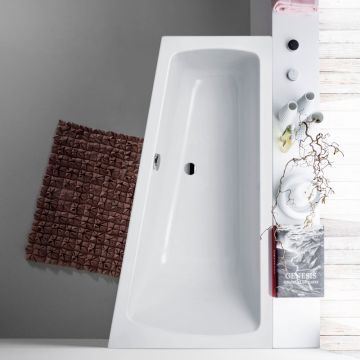 Repabad Livorno Eck-Badewanne - Duo 170 links - Acryl - ca. 170 Liter Ambiente