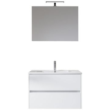 Riho Porto Slim Badmöbel Set 75 - 81 cm weiß