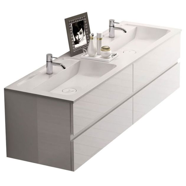 Burgbad Bel Waschtisch mit Unterschrank
