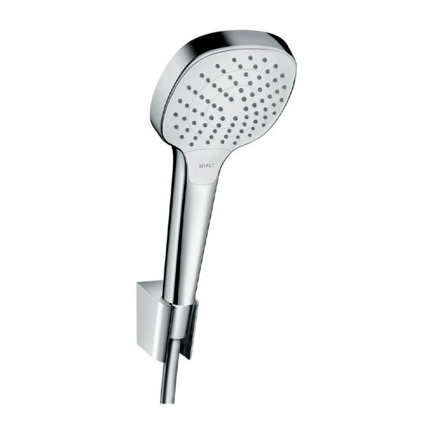 Hansgrohe Croma Select E Brausegarnitur mit Wandhalter