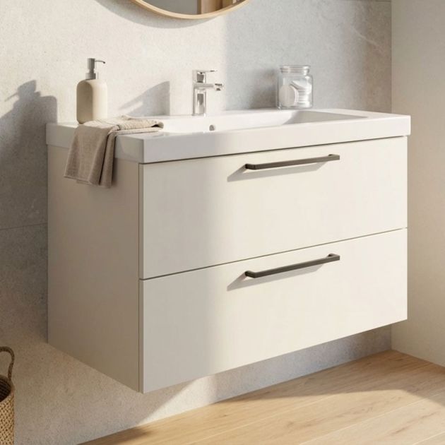 Nobilia City Line Waschtisch mit Unterschrank