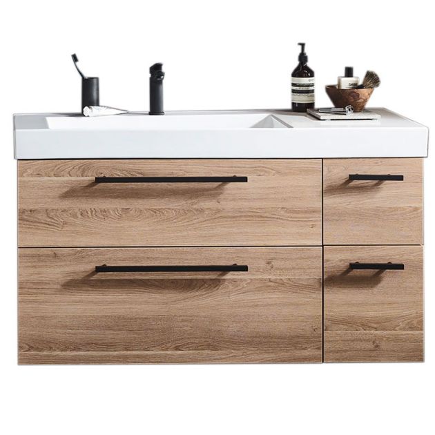 Puris Kera Plan Waschtisch mit Unterschrank