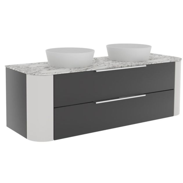 Puris Veluna Waschtisch mit Unterschrank