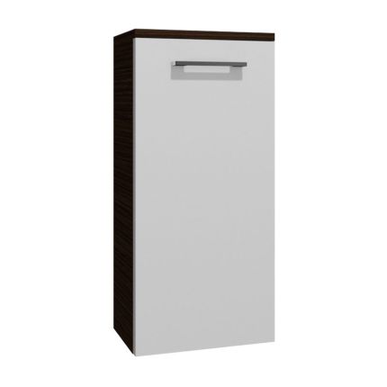 Badea Highboard 30 cm, 1 Tür, 2 Glaseinlegeböden, Abdeckplatte