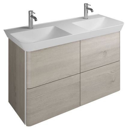 Burgbad Iveo Waschtisch mit Unterschrank 1
