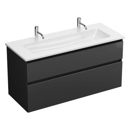 Burgbad LIN20 Waschtisch mit Unterschrank Set 123 cm L39