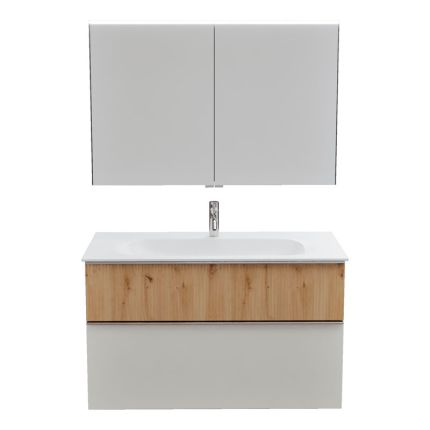 Burgbad Fiumo 2.0 Badmöbel Set - 102 cm