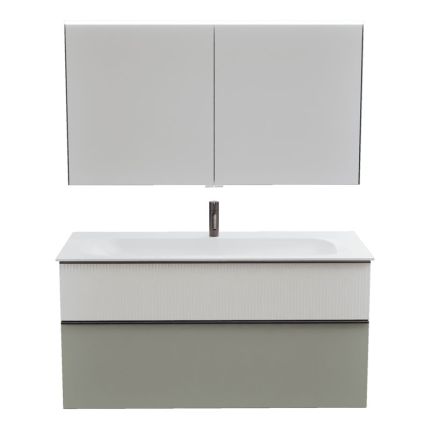Burgbad Fiumo 2.0 Badmöbel Set - 122 cm